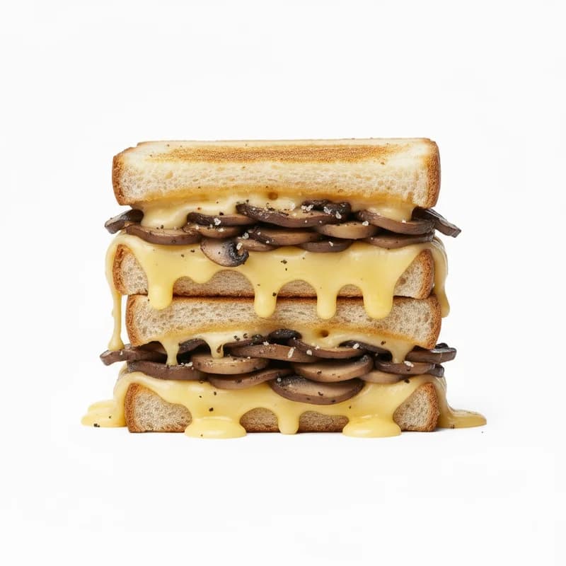 Toast Toasties Cheese & Mushroom toastie